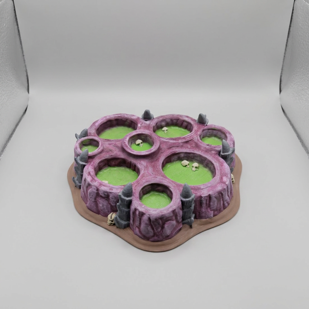 Biomass Pit and Half Height Walls - Alien Ruins alternate angle 1