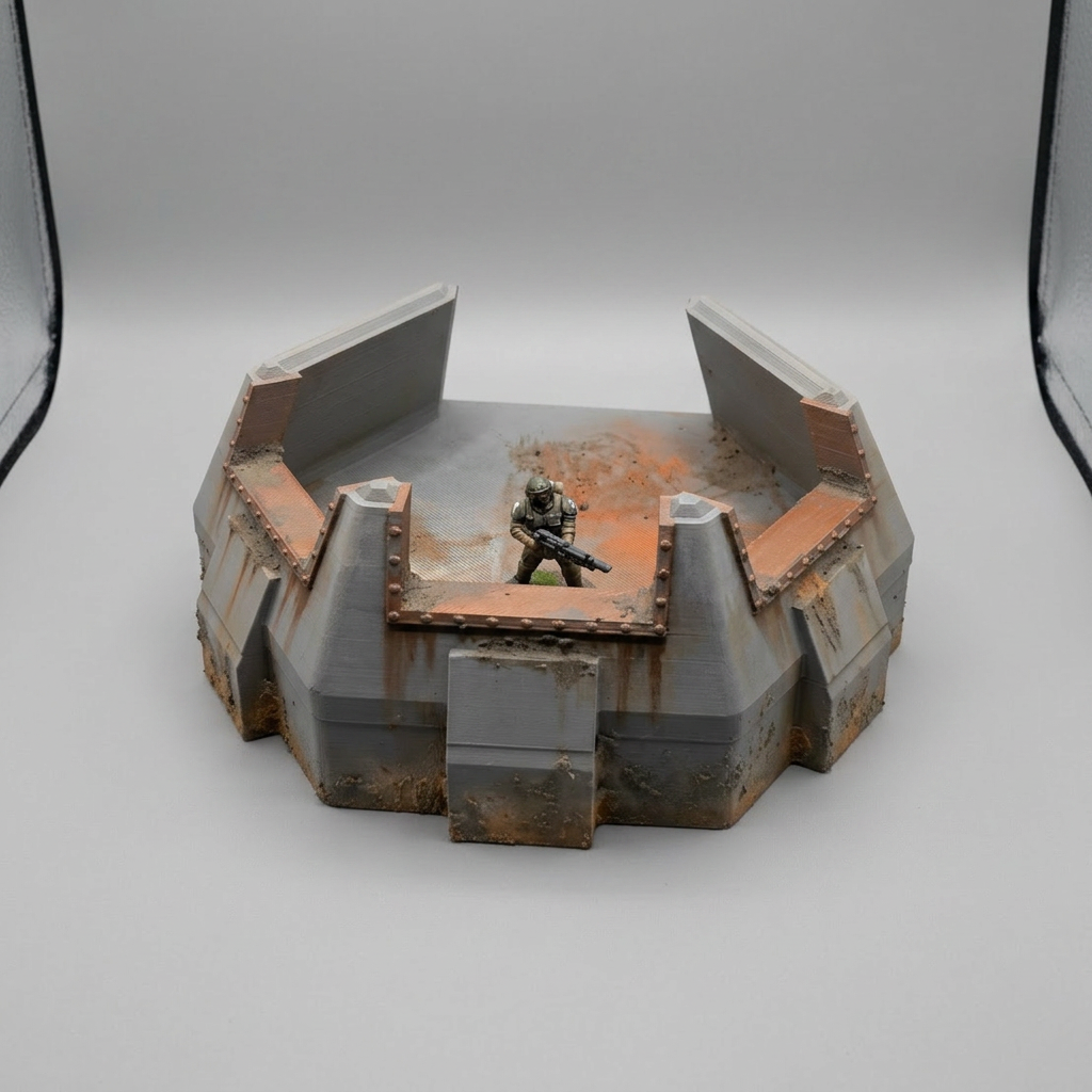 Concrete Bunker alternate angle 1