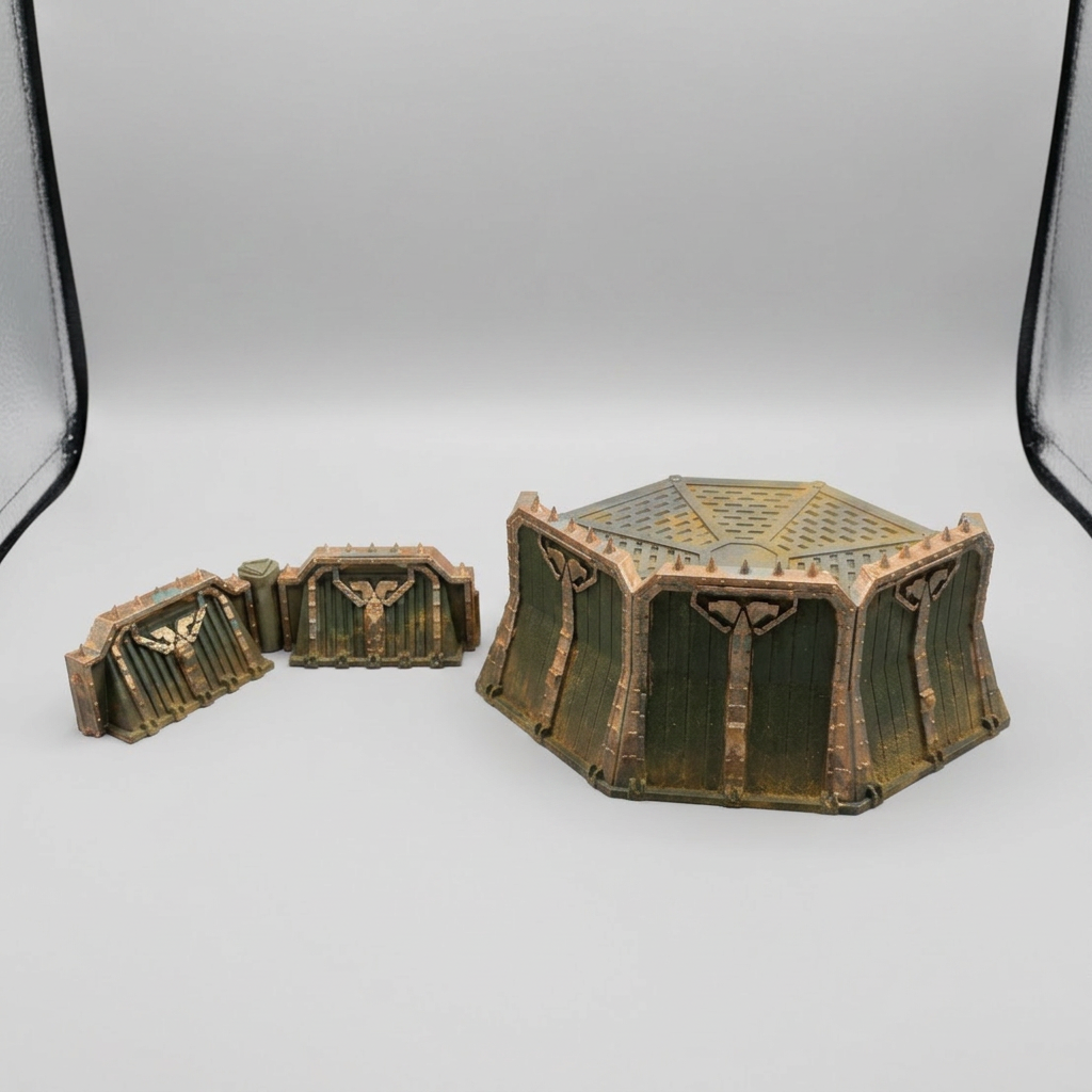 Defensive Platforms and Barriers - Grim Edition alternate angle 2