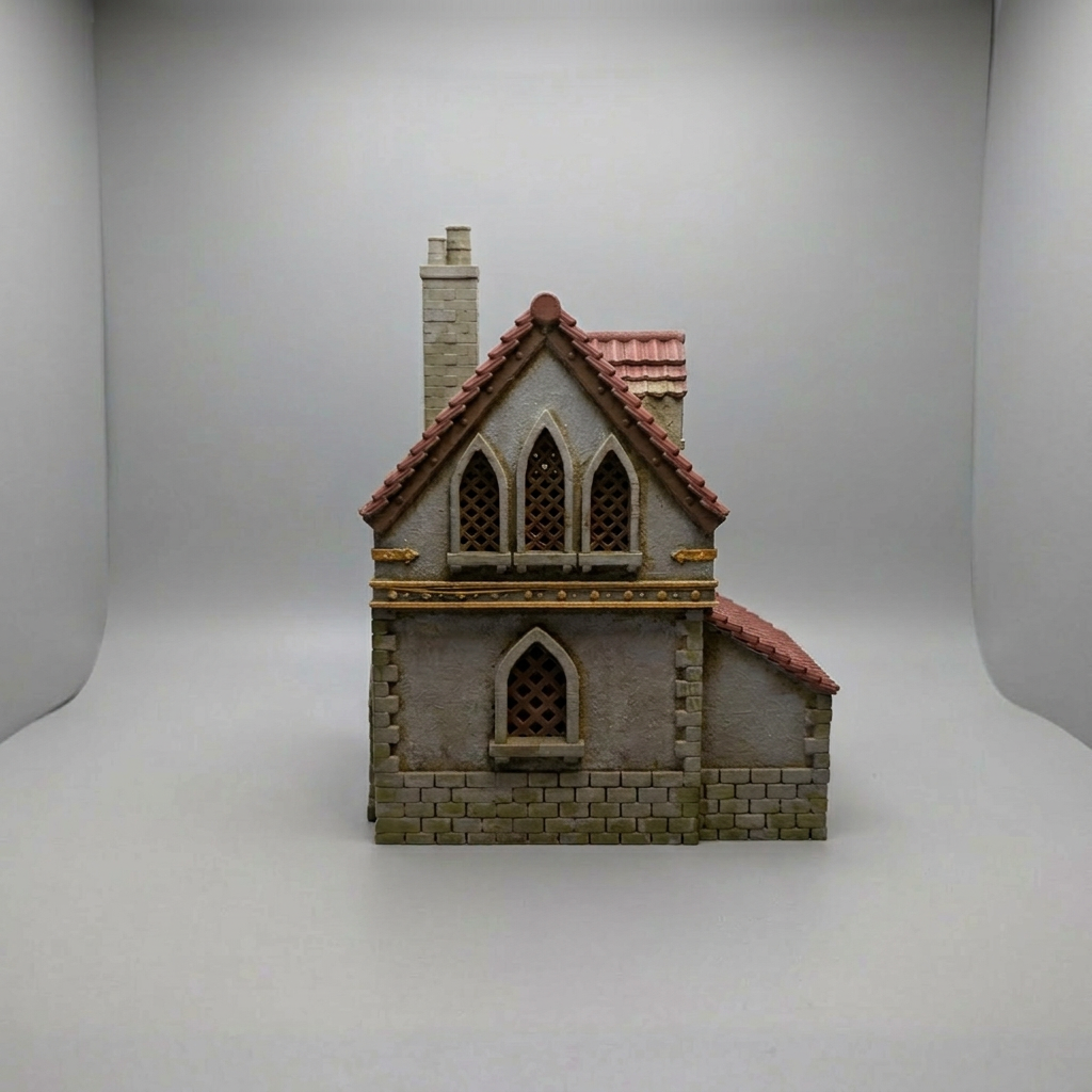 Fantasy House with Lean-to alternate angle 2