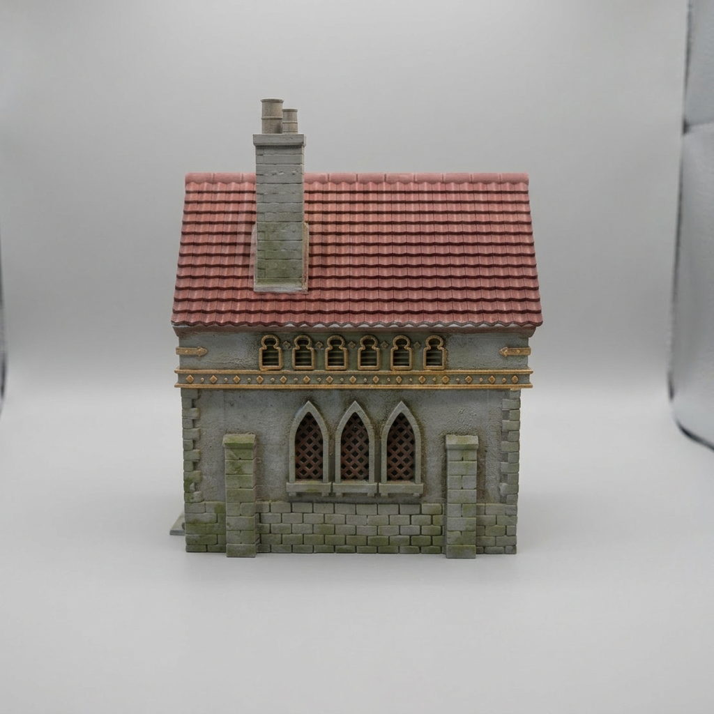 Fantasy House with Lean-to alternate angle 3