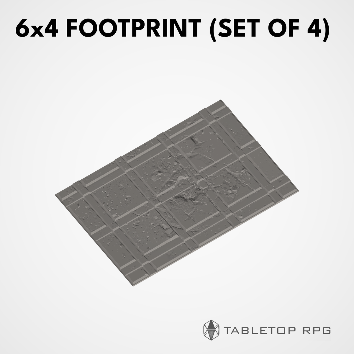 6x4 Footprint (set of 4)