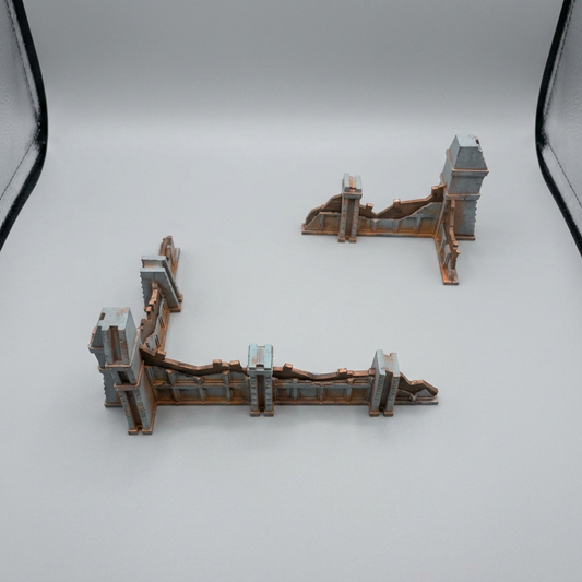 Half Height Factory Ruins scale and measurements