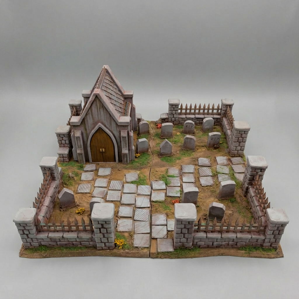Haunted Graveyard alternate angle 2