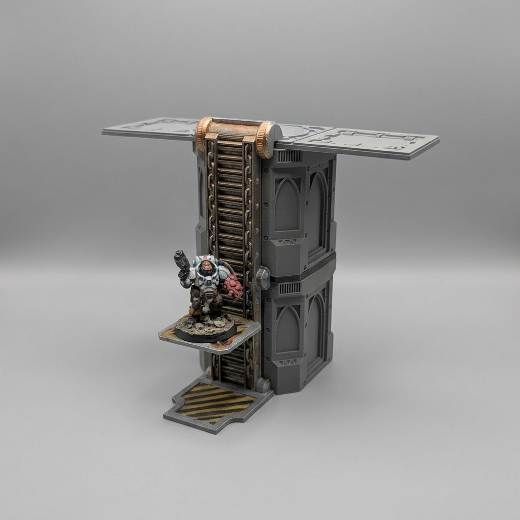 Hive City - Lifts, Stairs, and Platforms alternate angle 3