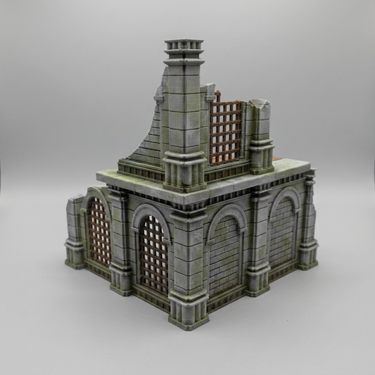 Compact Two Storey Corner Piece - Fantasy Ruins