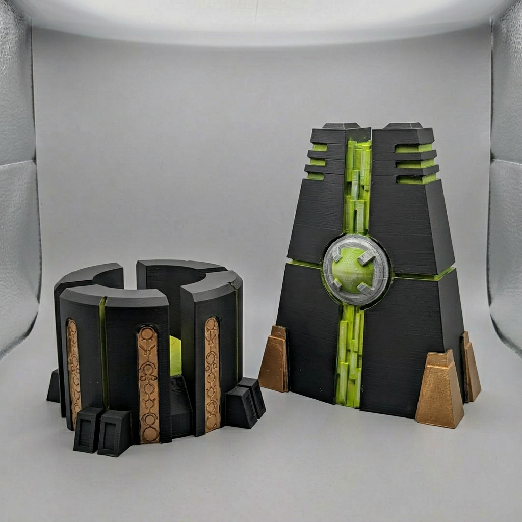 Space Robot Scatter Terrain