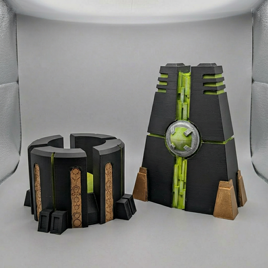 Space Robot Scatter Terrain