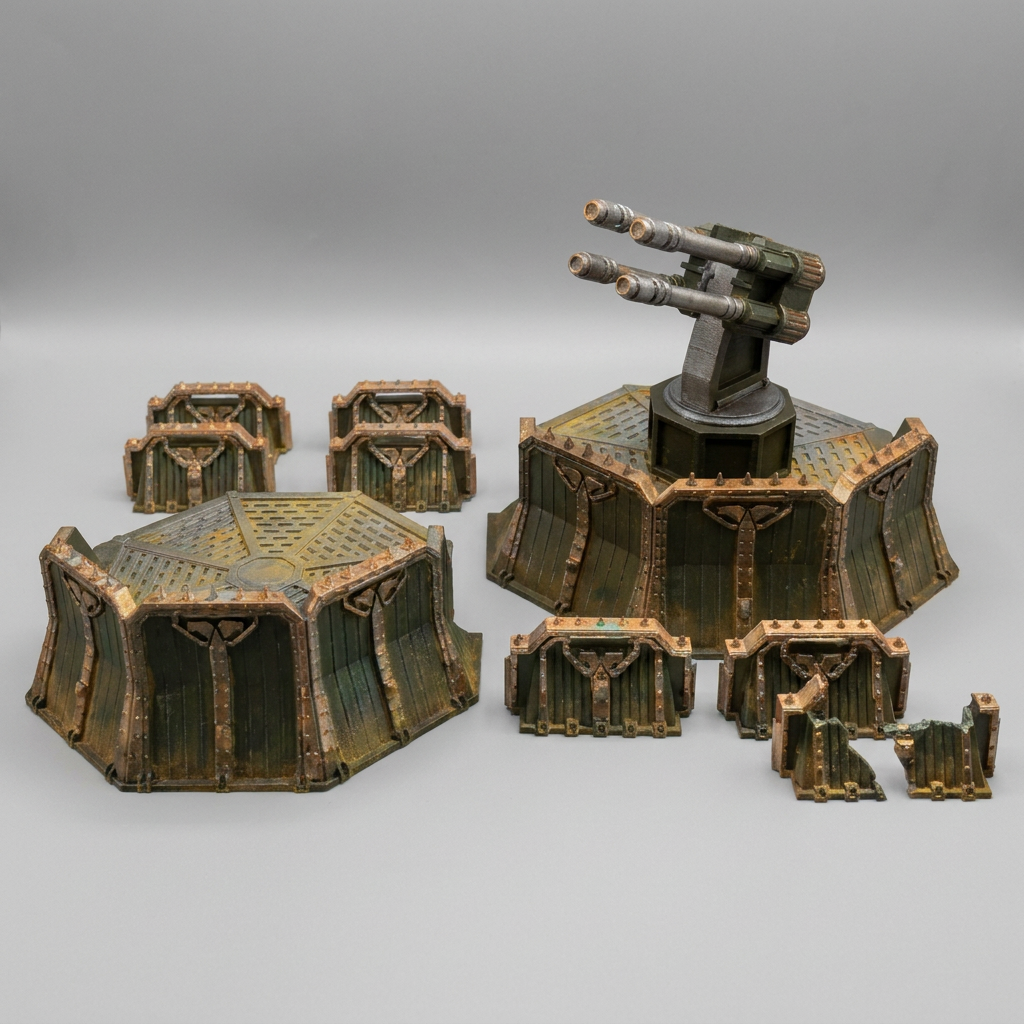 Defensive Platforms and Barriers - \*Grim Edition\*