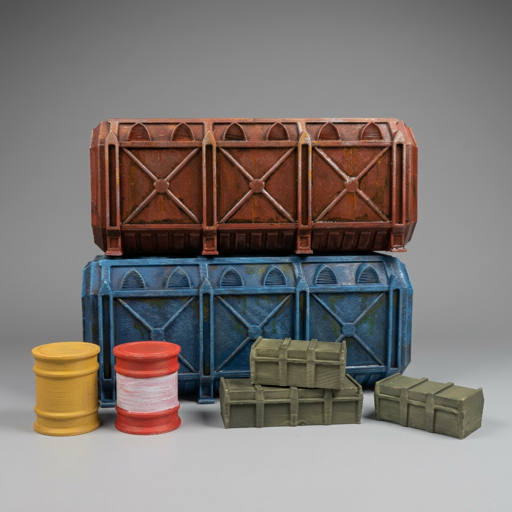 Armoured Munition Crates - \*Grim Edition\*