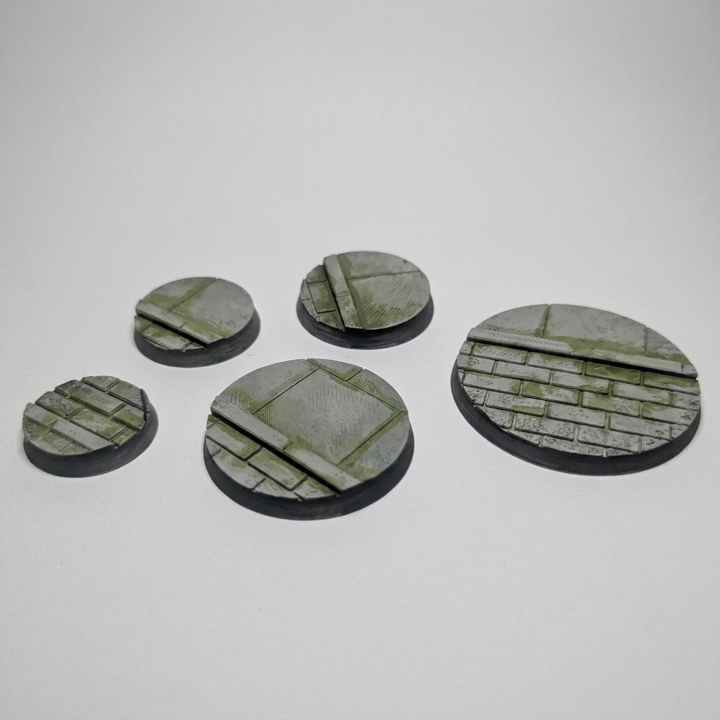 Miniature Bases Bundle: 5 Terrain Styles