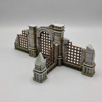 Single Storey T-shaped Pieces - Fantasy Ruins