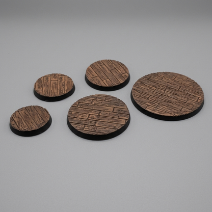 Miniature Bases Bundle: 5 Terrain Styles