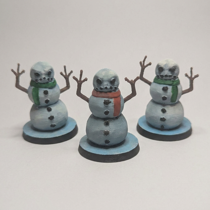 Grumpy Snowmen