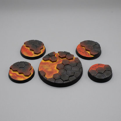 Miniature Bases Bundle: 5 Terrain Styles