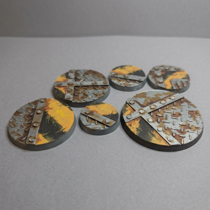 Miniature Bases Bundle: 5 Terrain Styles