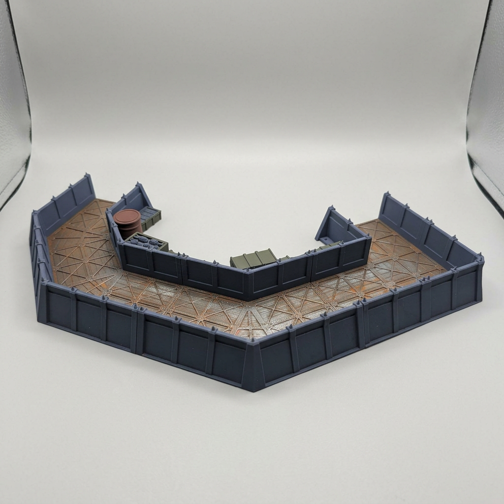 Modular Magnetic Trench Corners