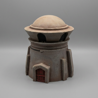 Sci-Fi Desert Tower
