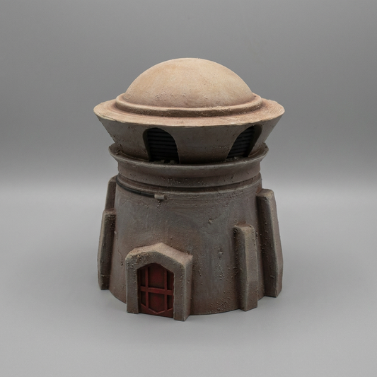 Sci-Fi Desert Tower