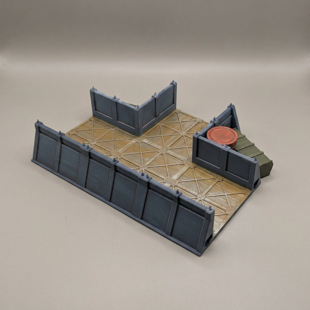 Modular Magnetic Trench T-Junction