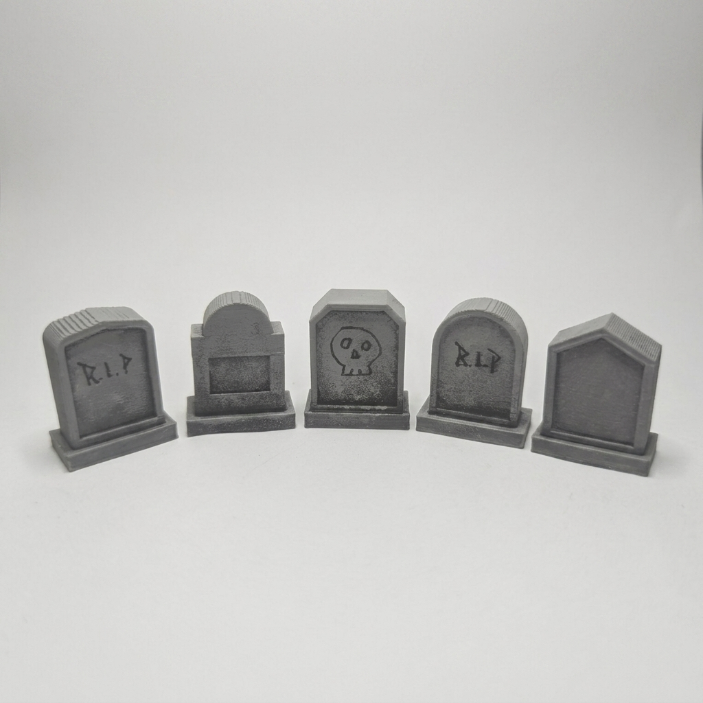 Spooky Tombstones