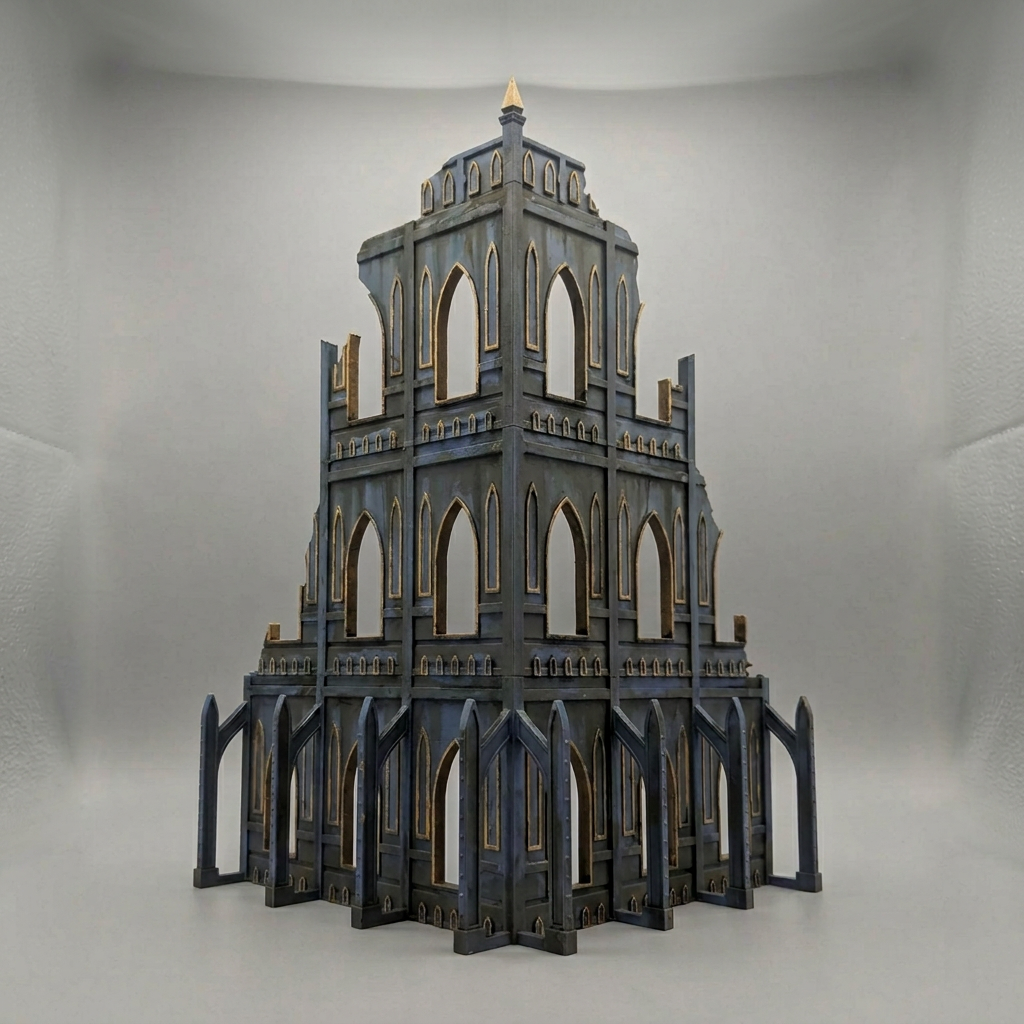 Retro Imperial Ruins - Tall