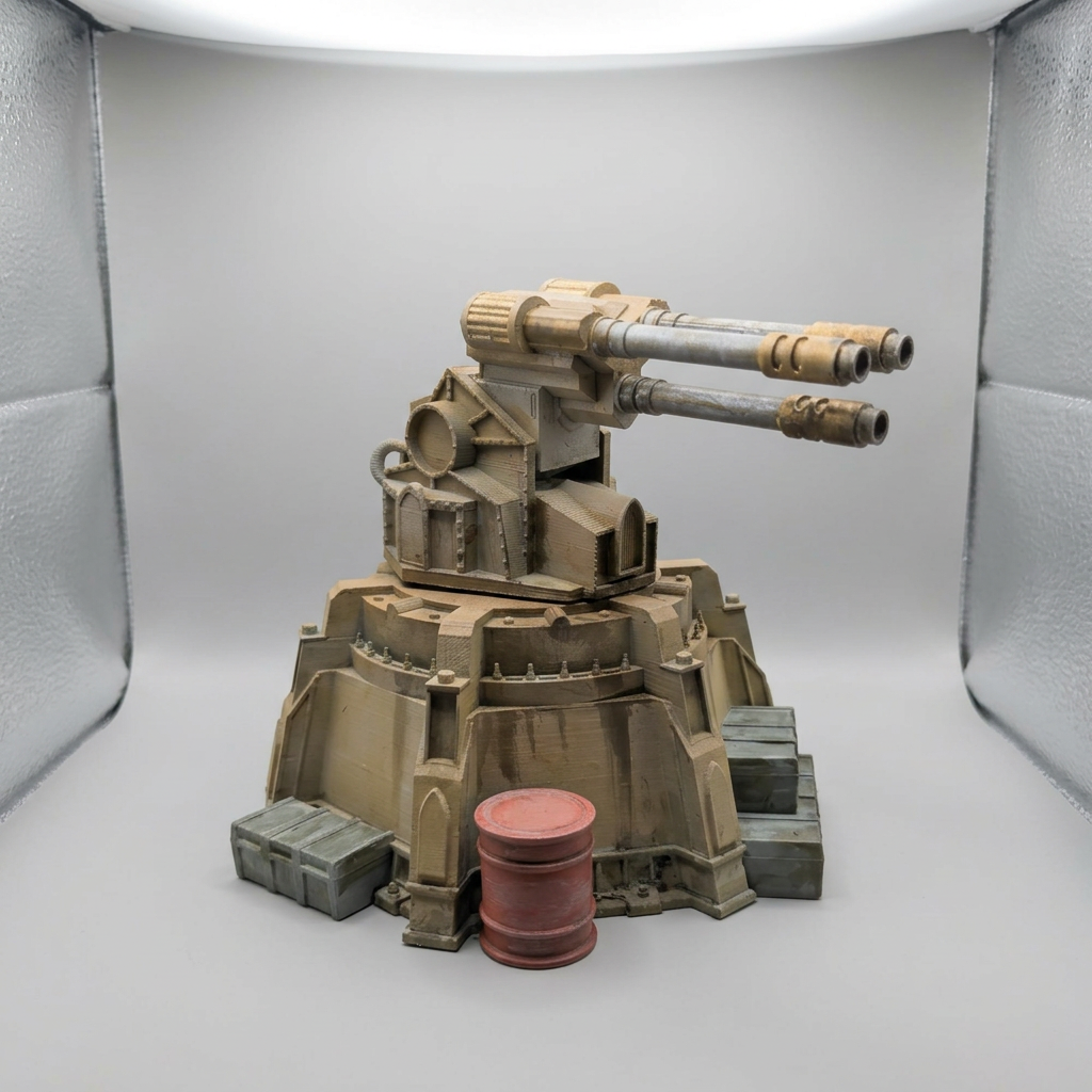 Triple Barrel Turret