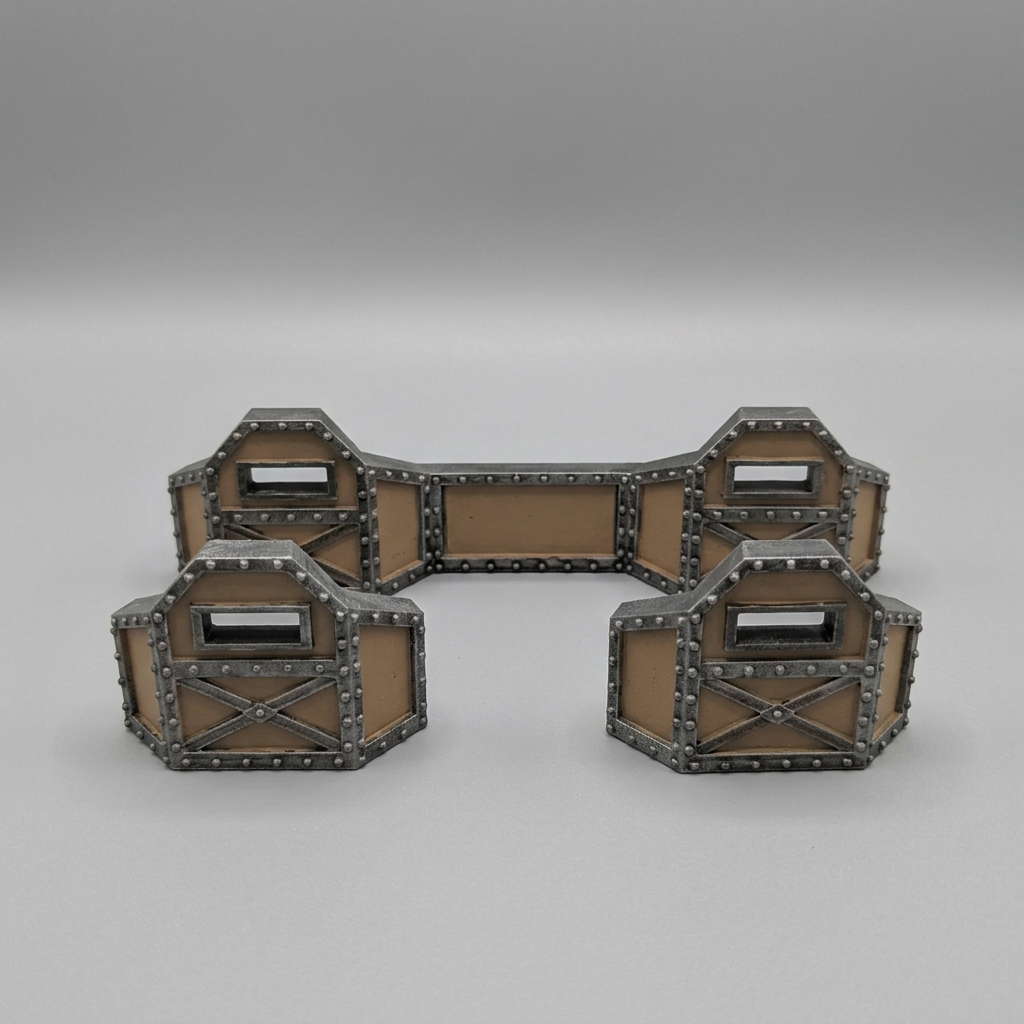 Lightweight Barriers scale and measurements