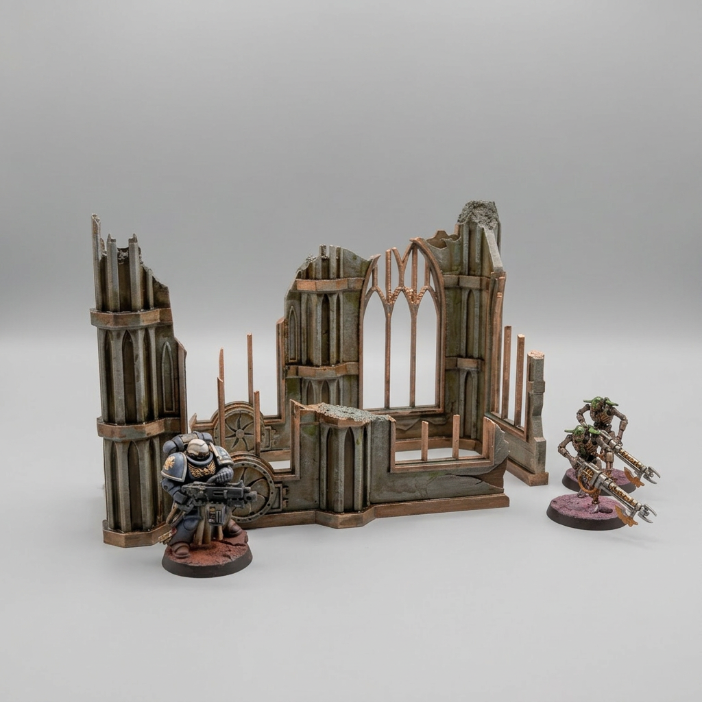 Imperial Sector L Shaped Ruins - Grim Edition alternate angle 10