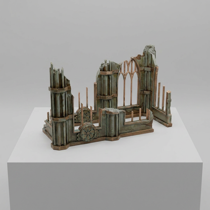 Imperial Sector L Shaped Ruins - Grim Edition alternate angle 4