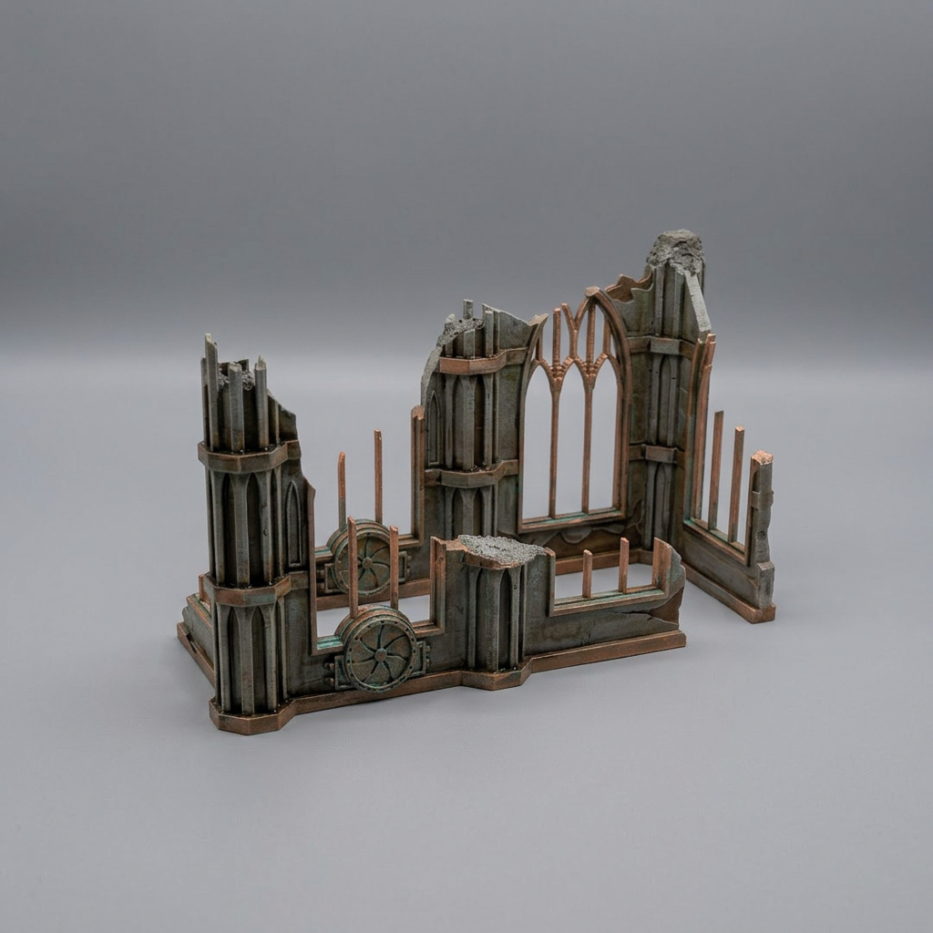 Imperial Sector L Shaped Ruins - Grim Edition alternate angle 5