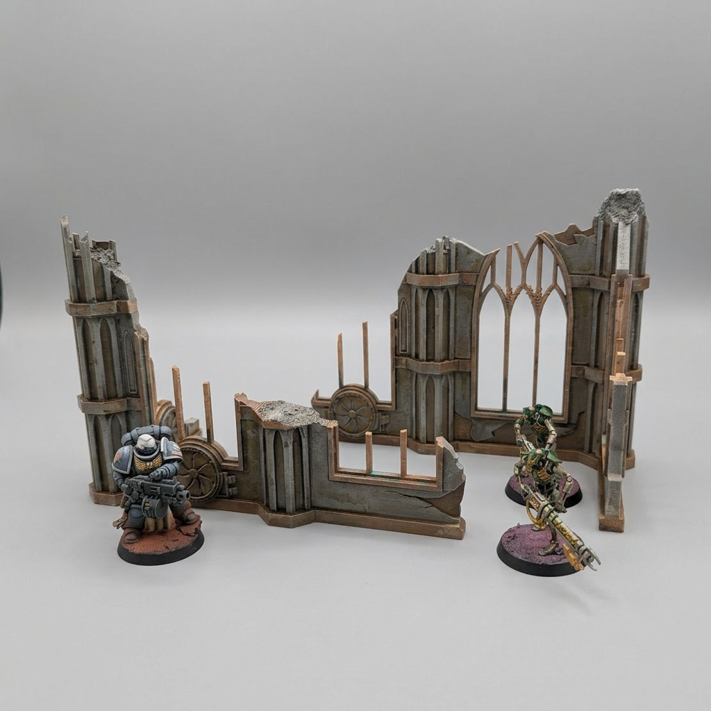 Imperial Sector L Shaped Ruins - Grim Edition alternate angle 7