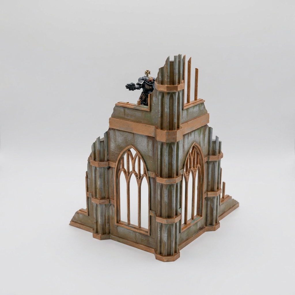 Imperial Sector Two Storey Ruins - Grim Edition alternate angle 2