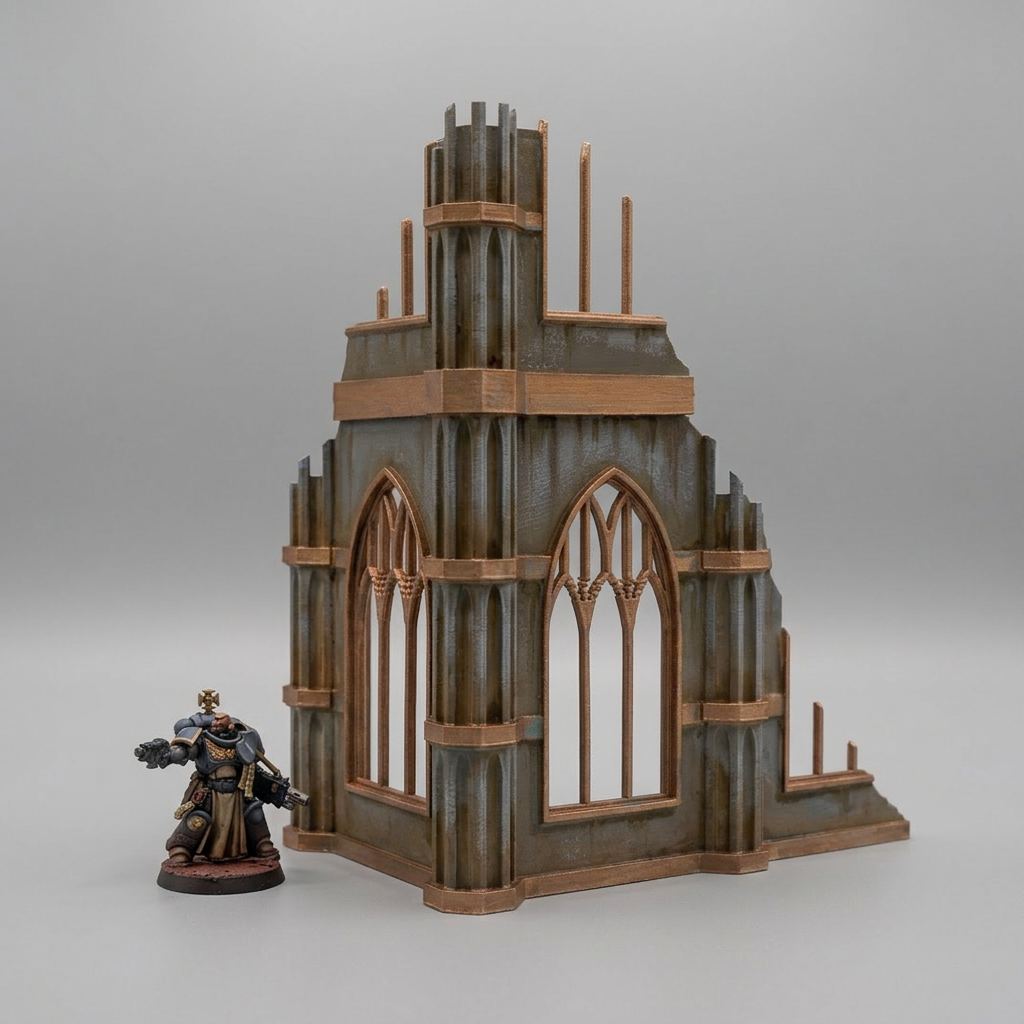 Imperial Sector Two Storey Ruins - Grim Edition alternate angle 5