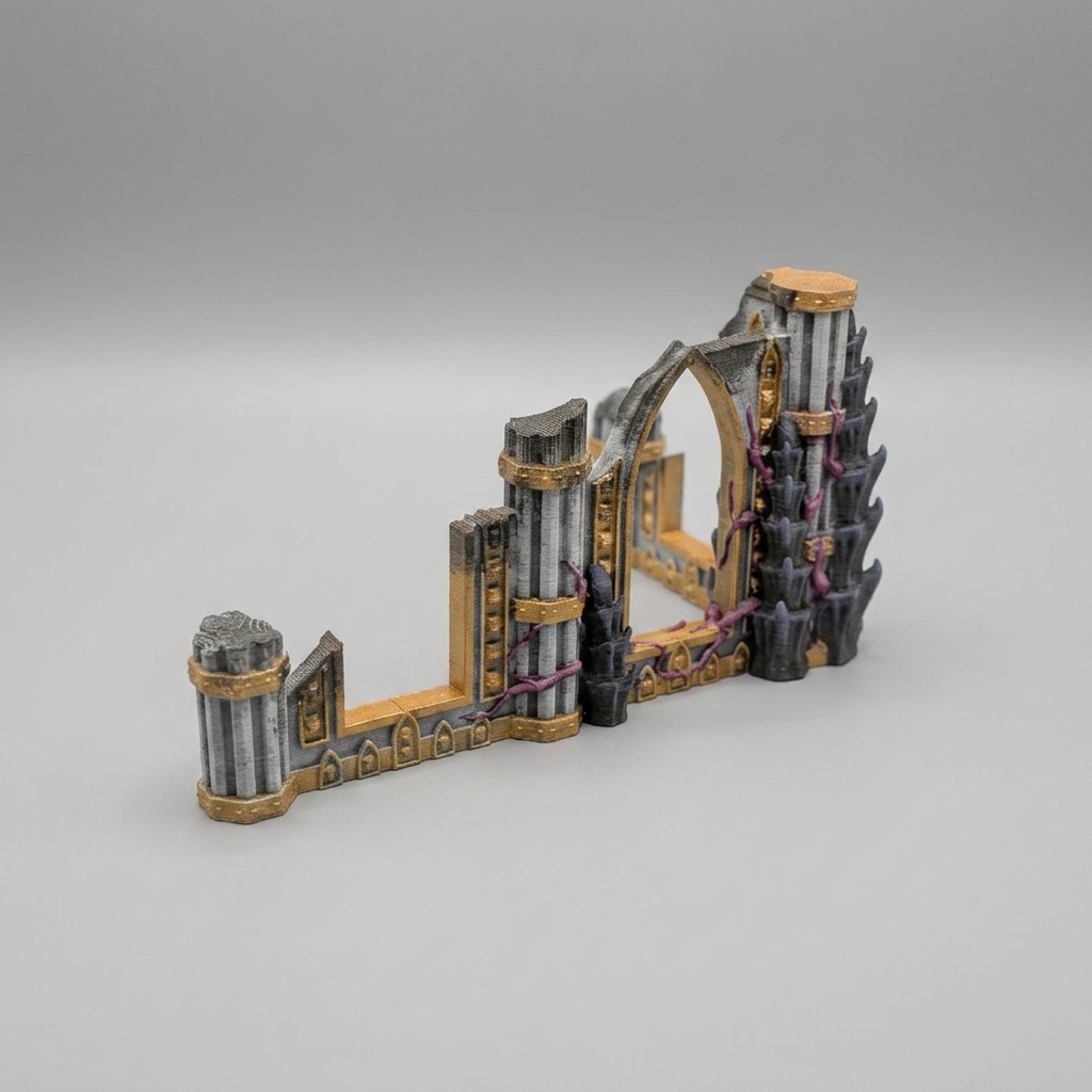 L Shaped Ruins and Alien Barrier - Alien Ruins alternate angle 2