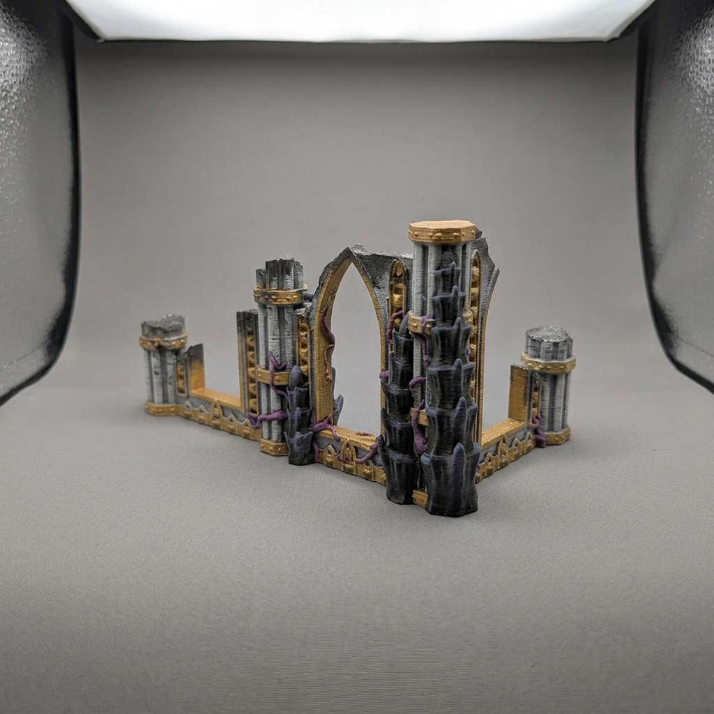 L Shaped Ruins and Alien Barrier - Alien Ruins alternate angle 3