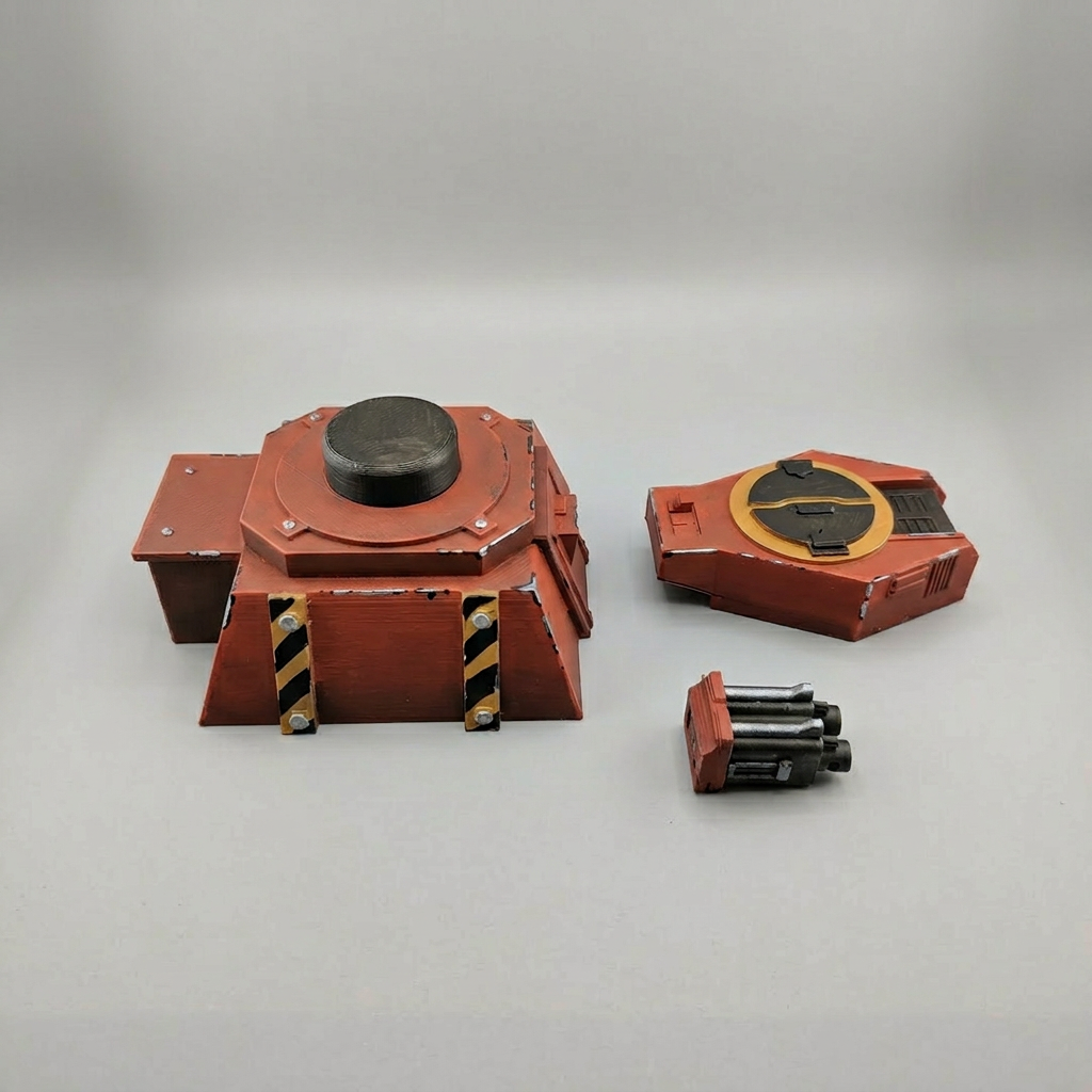 Magnetic Modular Turrets alternate angle 2