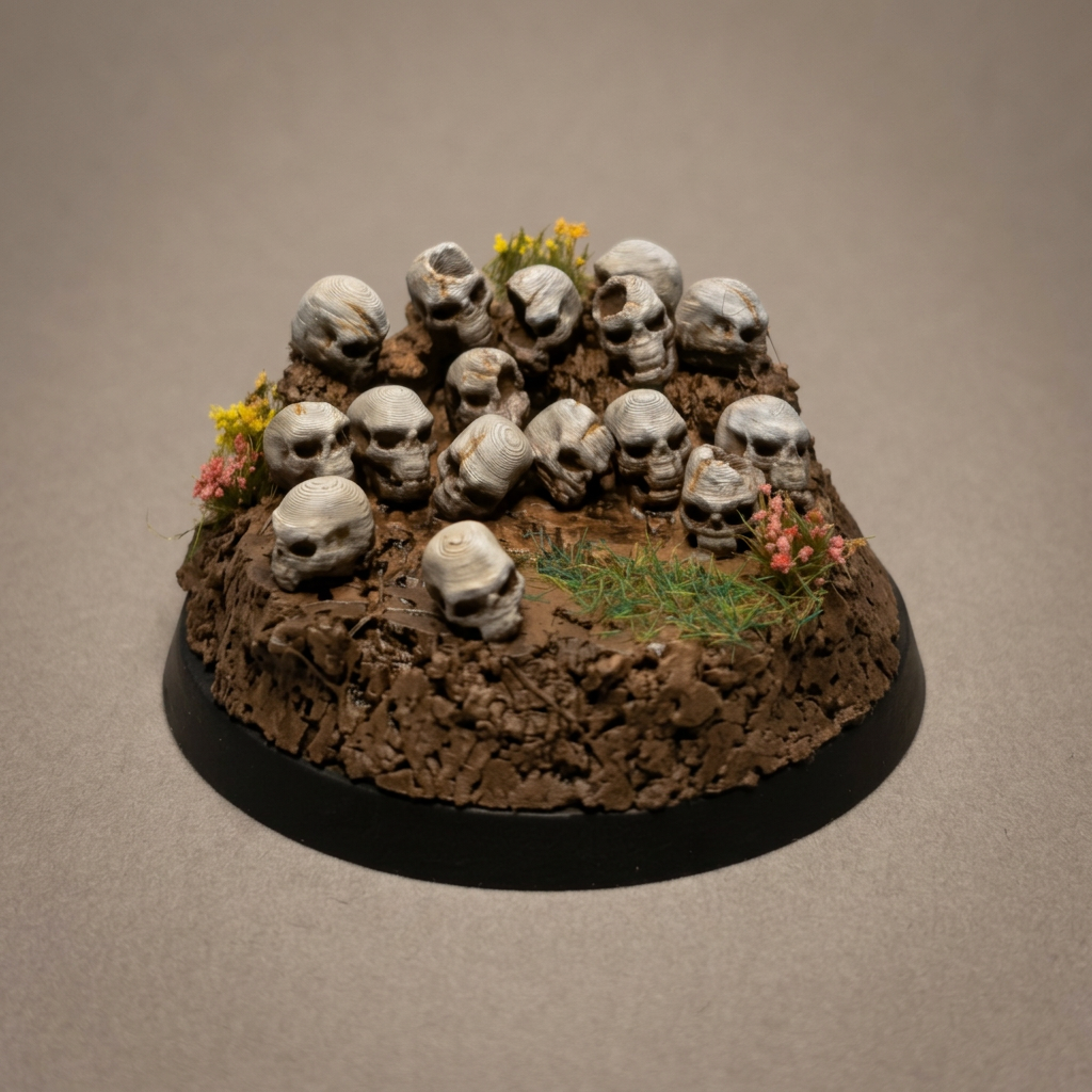 Miniature Skulls for Basing