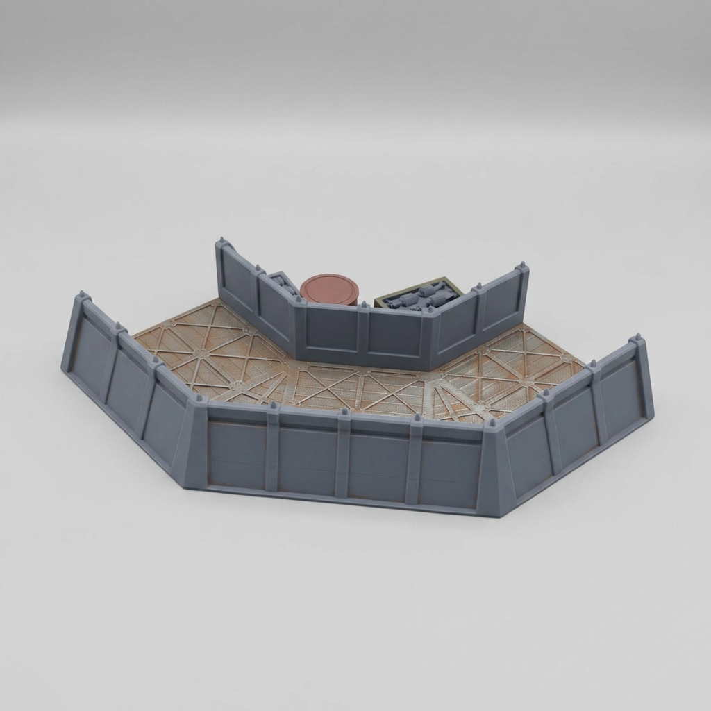 Modular Magnetic Trench Corners alternate angle 2