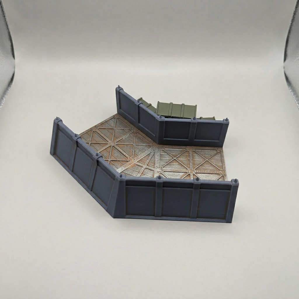 Modular Magnetic Trench Corners alternate angle 3