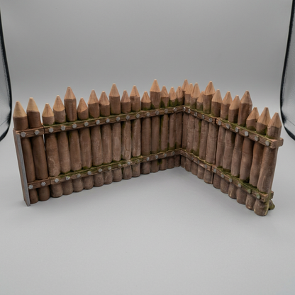 Modular Wooden Palisade Fort alternate angle 11