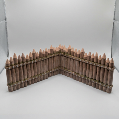 Modular Wooden Palisade Fort alternate angle 12