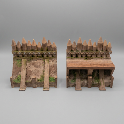 Modular Wooden Palisade Fort alternate angle 4