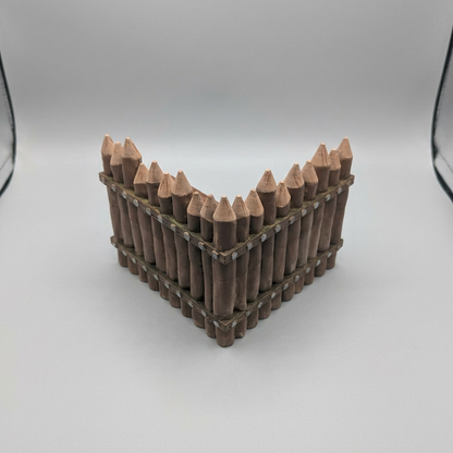Modular Wooden Palisade Fort alternate angle 6