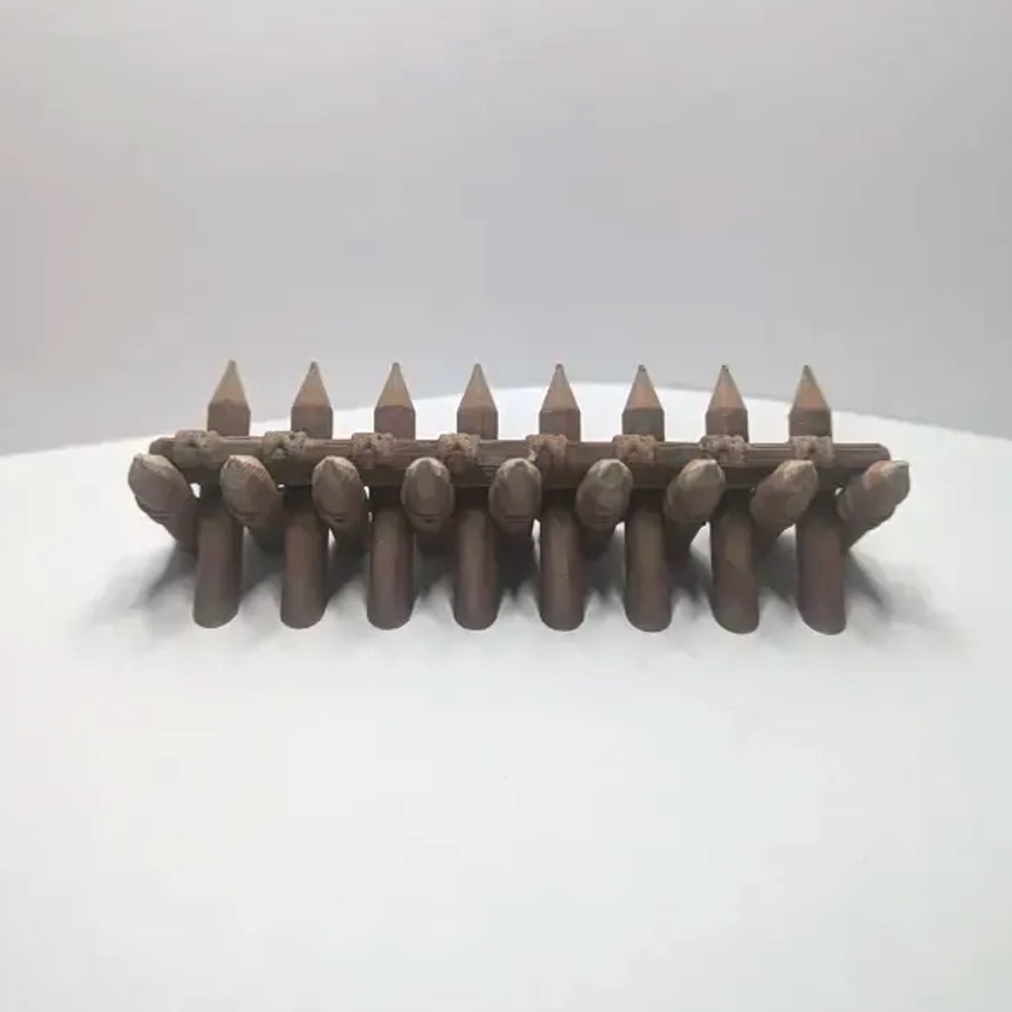 Palisade Spike Barriers long section without shields