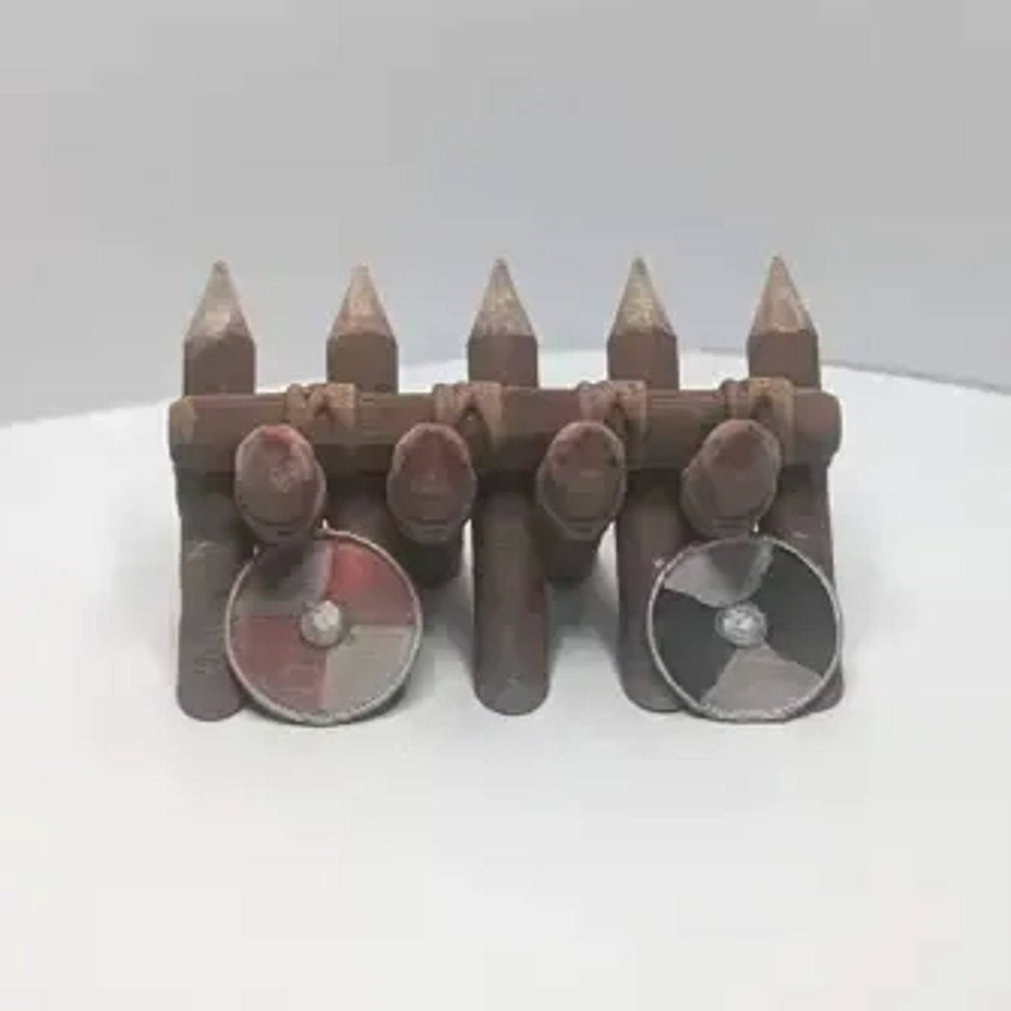 Palisade Spike Barriers short section with shields