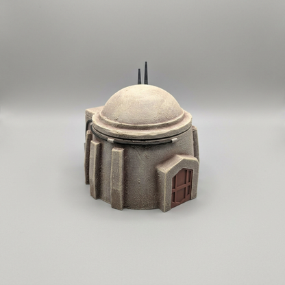 Sci-Fi Desert Huts alternate angle 1