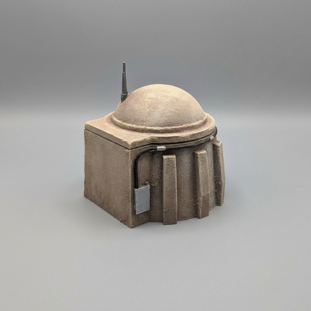 Sci-Fi Desert Huts alternate angle 2
