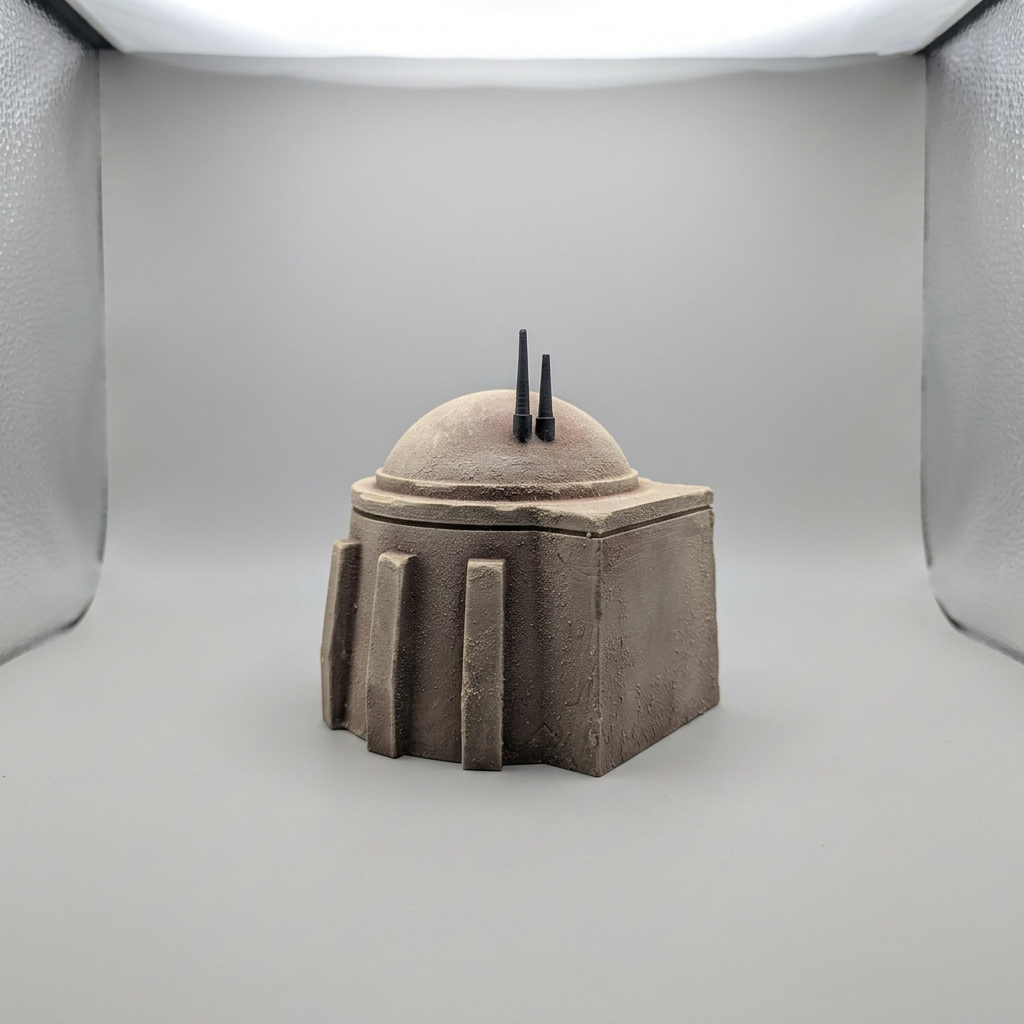 Sci-Fi Desert Huts alternate angle 3