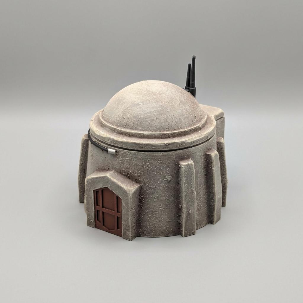 Sci-Fi Desert Huts alternate angle 4
